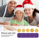 Fondant Mould - 5 / 6 Cavities Candy Game Molds Silicone Molds for Soap Candle