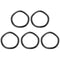 5pcs Crankset Bottom Spacer Lightweight Crank Washer Cycling Part Accessories
