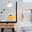 Wall Mounted Organizer Storage Box TV Remote Control Phone Holder (Yellow) Newly