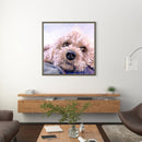 DIY Diamond Painting Kit Pet Dog Puppy 5D Full Round Rhinestone Art Picture