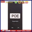 5pcs 48V 0.5A 24W Desktop POE Power Injector Ethernet Adapter Surveillance