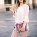 DIY Butterfly Special Shaped Diamond Painting Wristlet Wallet Women Clutch