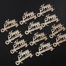 Handcraft Wooden Slice Hanging Ornaments Wood DIY Crafts Happy Anniversary