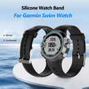 Silicone Strap for Garmin Swim Watch Band Smartwatch Bracelet with Watch Tools