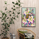 5D Full Round Drill Diamond Painting Flower DIY Women Home Decor Embroidery K