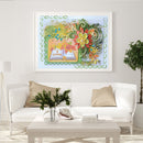 Flower Grass Partial Drill Special Shape Rhinestone Drawing Kits for Bedroom