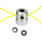 Aluminum Grass Trimmer Head With 4Lines Brush Cutter Lawn Accessories Head V9D2