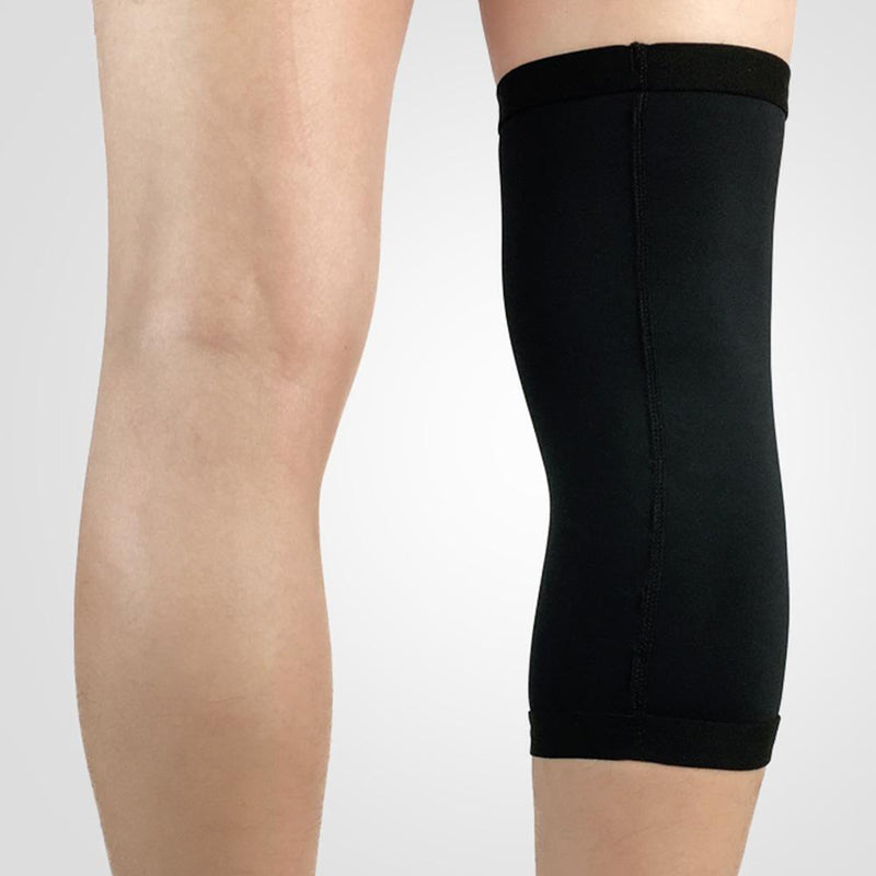 1pc Sports Knee Pad Elastic Cycling Running Compression Kneepad (Black L) Newly