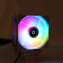 CPU Radiator 12V 3 Pin PC Case Silent Cooling Fan for Intel LGA 1155 1366 Newly