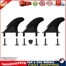 3x Soft Surf Fin for Surfboard Softboard Stand Up Paddle Board Accessories Newly
