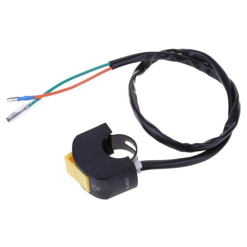 12V 7/8in Motorcycle Handlebar On/Off Switch for LED Headlight Fog Light(2)