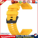 Silicone Watch Strap Bracelet for Garmin Fenix 6X/Fenix 6X Pro (Yellow) Newly