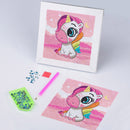 DIY Diamond Painting Full Round Crystal Drill Animal Decor for Kids (DX051)