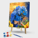 Macaw Oil Painting By Numbers Canvas Art Drawing Kit DIY Home Bedroom Decor