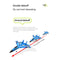 #A 2.4GHz 4 Channels Toys Gifts for Friends Remote Control Airplanes Toys Childr