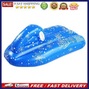 120cm Cute Thickened PVC Inflatable Snow Ski Circle with Handle for Adults