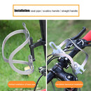 Bottle Cage Adapter MTB Bike Handlebar Water Bottle Holder Seat (Black) Newly