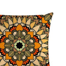 Pillow Case Flower Linen Zippered Square Pillowcase for Living Room Decoratio