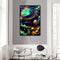 Planets in Sky Oil Paint By Numbers Kit DIY Drawing for Adults Home Decoration