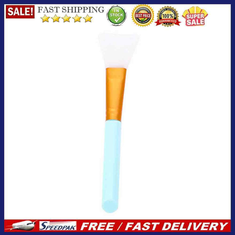 Portable DIY Home Salon Silicone Stick Facial Mud Mixing Soft Brush Mixing To
