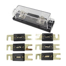 Car Audio Fuse Holder Transparent Cover Car Fuse Box for Automotive Boat Marine