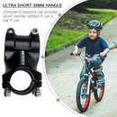 Folding Balance Bike Handlebar Stem 25.4x35mm Bicycle Short Stems (Black) Newly