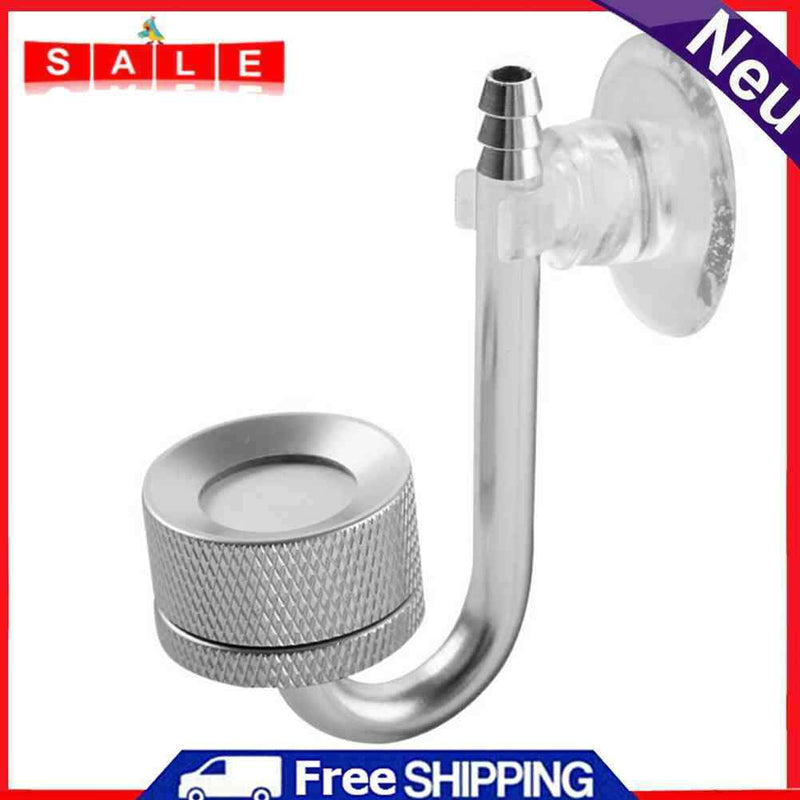 CO2 Atomizer System Diffuser Fish Tank Aquatic Plant Regulator with Suction Cup