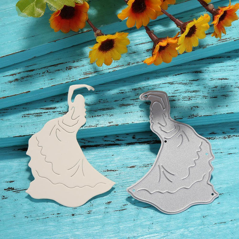 Hillrong Metal Cut Muore Stencil for DIY Scrapbooking Photo Album Valenti