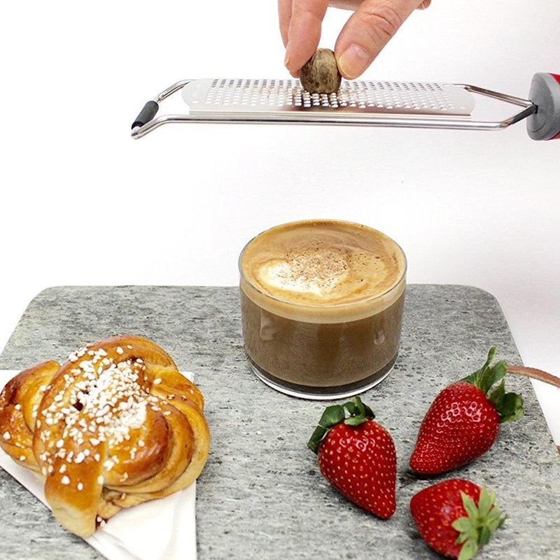 Stainless Steel Garlic Ginger Lemon Grating Zester Cheese Grater Utensil