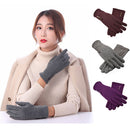 Autumn And Winter Ladies Touch Fashion Gloves Touch Screen Gloves Warm Gloves