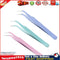 3pcs Diamond Painting Stainless Steel Tweezers Set DIY Tools (Elbow) Newly