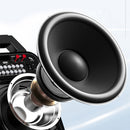 HRD-701 Portable Full-Band Radio Subwoofer FM MW SW WB Receiver (Yellow) Newly