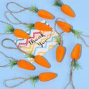 Home Decor Easter Carrot Flocking Carrot Easter Decoration Hanging Ornaments