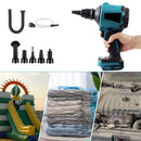 Wireless Air Duster USB Dust Blower Handheld Dust Collector Rechargable~
