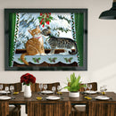 5D Diamond Painting Cat Full Square Drill DIY Wall Picture Mosaic Rhinestone
