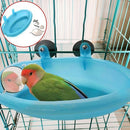Hamper Home With Mirror Pet Supplies Bird Cage Parrot Bathtub Bath Basin