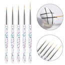 Nail Liner Painting Pen Nail Drawing Pen DIY Line Stripes Nail Art Brush