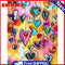 Painting By Numbers DIY Love Heart Canvas Oil Wall Picture for Living Room Kit
