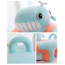 Baby Sofa Support Seat Cover Plush Learning To Sit Feeding Chair (Whale) Newly