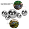 Swimming Balls Shiny Sphere Lawn Mirror Globe Swimming Garden Ball 6 Pack Newly