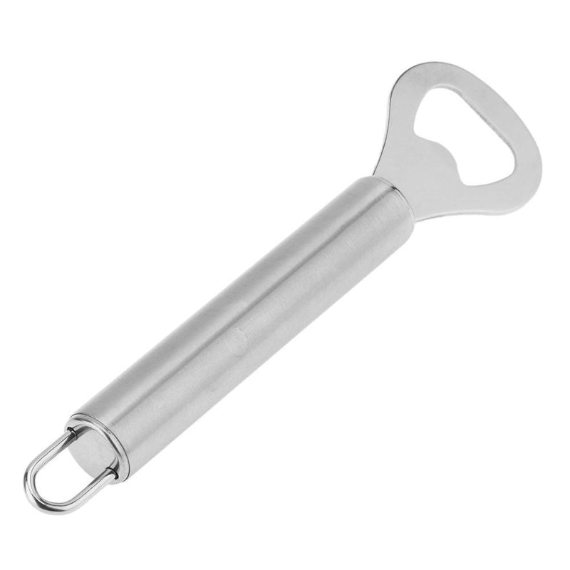 Stainless Steel Handheld Wine Beer Soda Glass Cap Bottle Opener Bar Tool