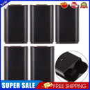 5XAA BatteryBack Cover PackCase Replacement XBOX360WirelessController Black