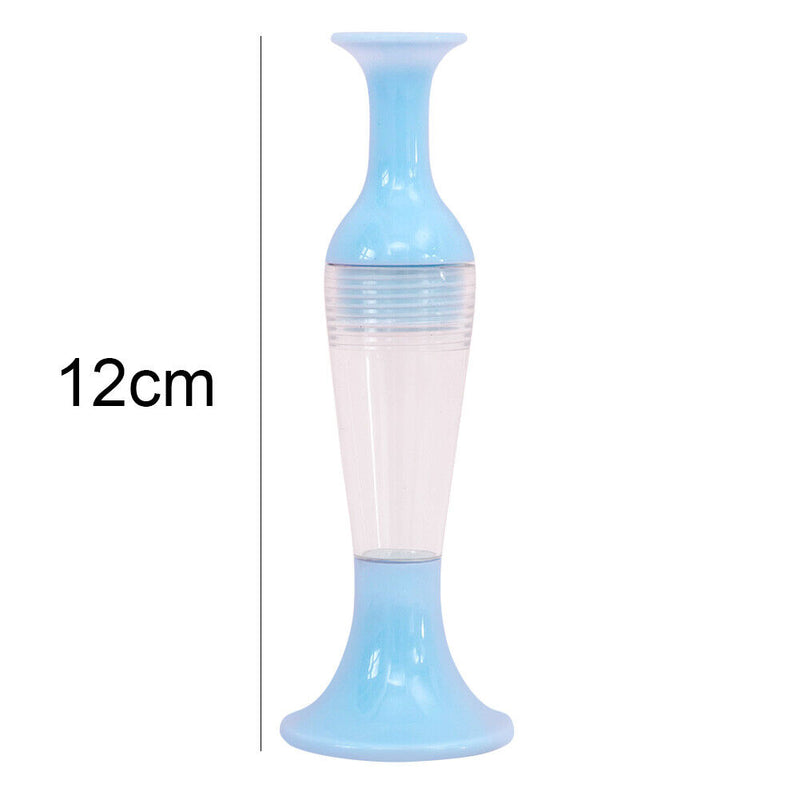 Flower Pot 5D Diamond Painting Point Drill Pen DIY Crafts (no Drill Blue) Newly