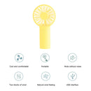 #A Portable Hanging Neck Fan Electric Rechargeable USB Mini Bladeless Personal F