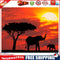 Elephant DIY Round Diamond Painting Embroidery Kits Cross Stitch Home Decor