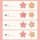 5pcs/set Flower Mold DIY Blossom Shape Cookie D3Y4 U6L3
