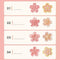 5pcs/set Flower Mold DIY Blossom Shape Cookie D3Y4 U6L3