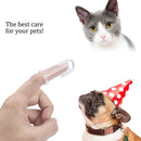 Pet PP Storage Box Finger Toothbrush With Case Dog Toothbrush Teeth Cleaning