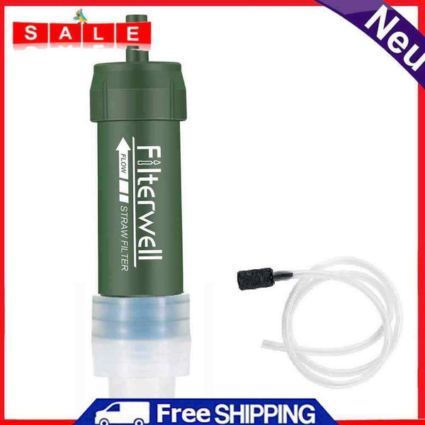 Camping Purification Water Filter Straws Kits for Survival Emergency Supplies