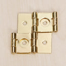 10pcs Double Acting Folding Screen Hinge Furniture Hardware Cabinet Hinges Newly